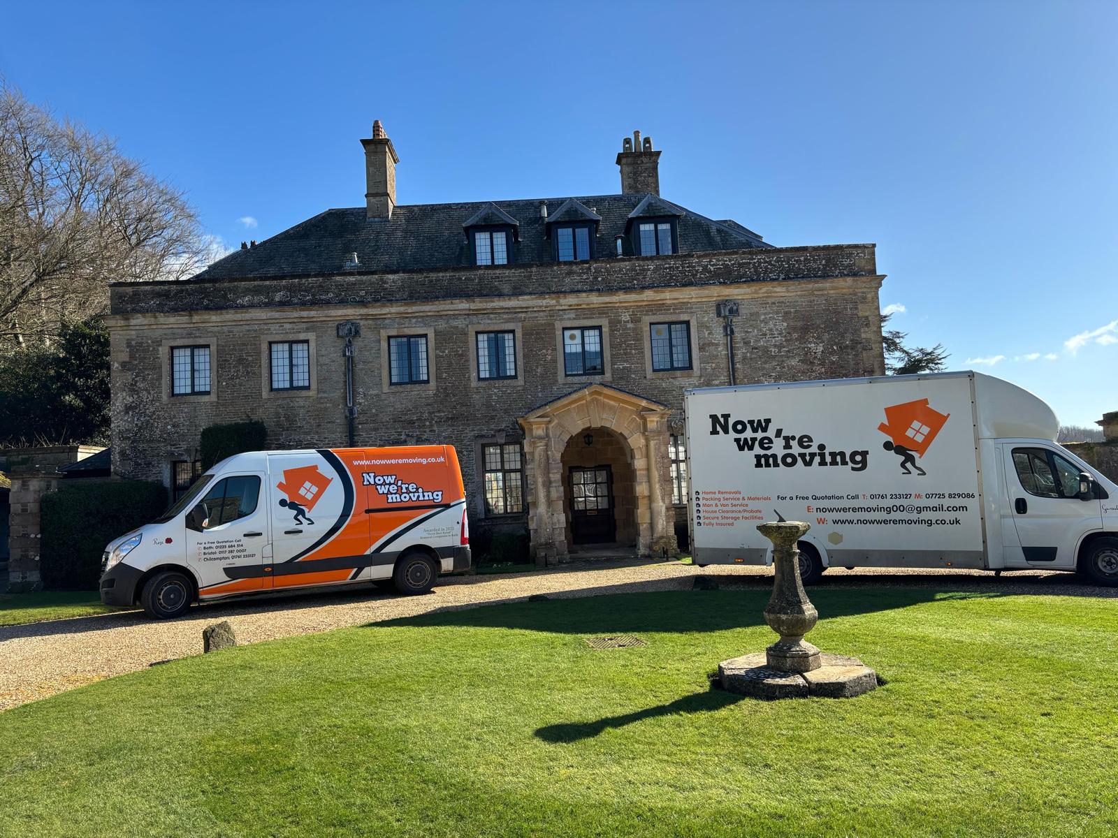 Whole‑house Move: Mere (Somerset) To Winchester / Kent
